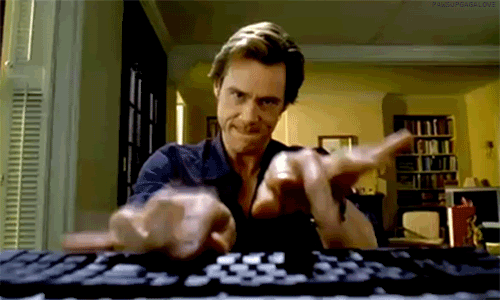 Typing animation